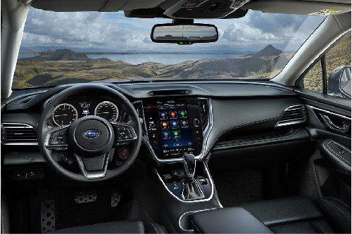 Dashboard View of Outback Dashboard View of Outback