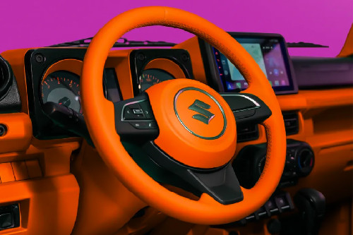 Suzuki Jimny Art Edition Steering Wheel