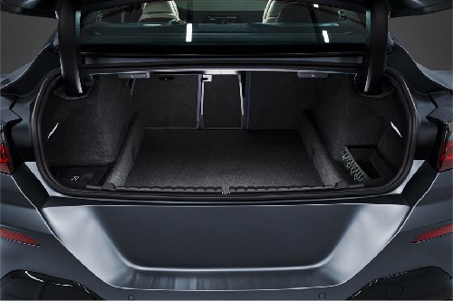 Storage Closer View of BMW 8 Series Gran Coupe