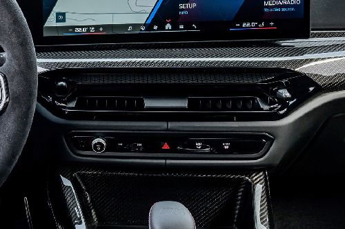 Front AC Controls of BMW M3 Touring