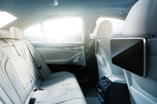 Rear Seat Entertainment of BMW 5 Series Sedan