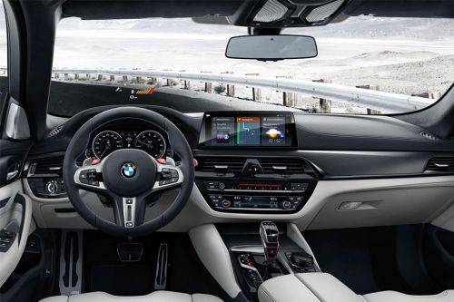 Dashboard View of M5 Sedan