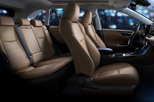 Toyota RAV 4 HEV Front And Rear Seats Together