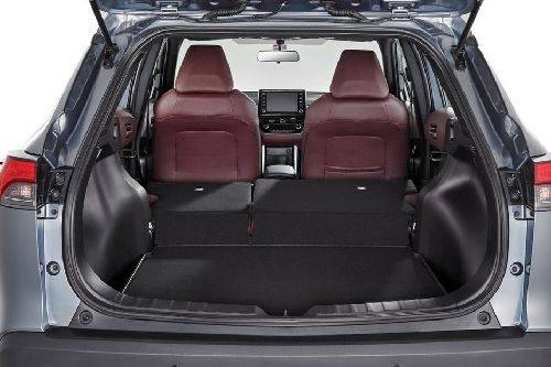 Storage Closer View of Toyota Corolla Cross Hybrid(2022-2023)