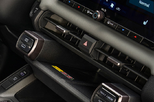 Front AC Controls of Toyota RAV 4 2026