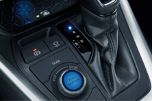 Center Controls of Toyota RAV 4