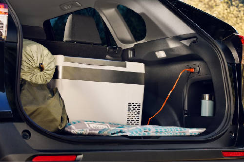 Storage Closer View of Toyota RAV 4