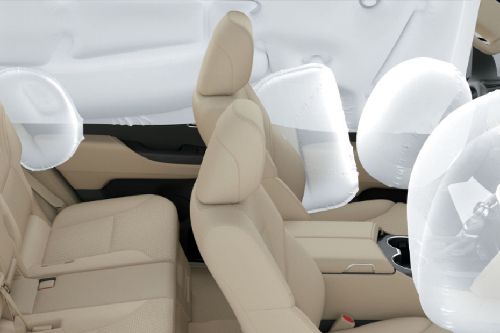 Toyota Land Cruiser AirBags View