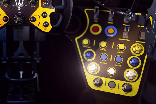 Center Controls of Maserati GT2