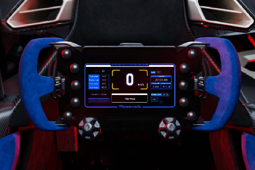 Maserati MCXtrema Steering Wheel