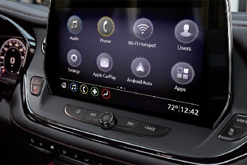 Front AC Controls of Chevrolet Blazer