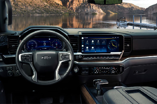 Dashboard View of Silverado LD
