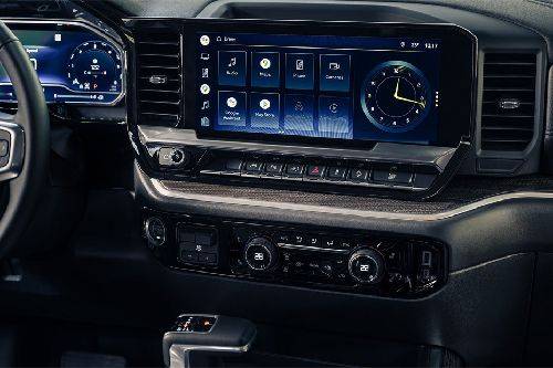 Front AC Controls of Chevrolet Silverado LD