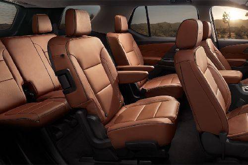 Chevrolet Traverse Front And Rear Seats Together