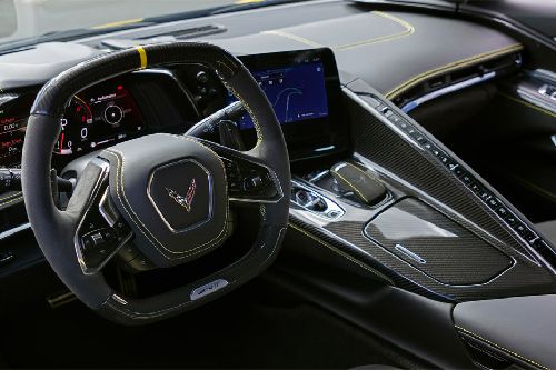 Dashboard View of CORVETTE ZR1