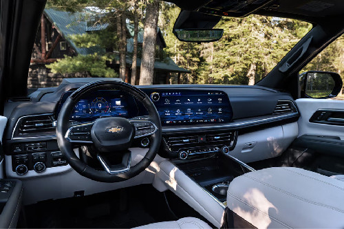 Dashboard View of Suburban