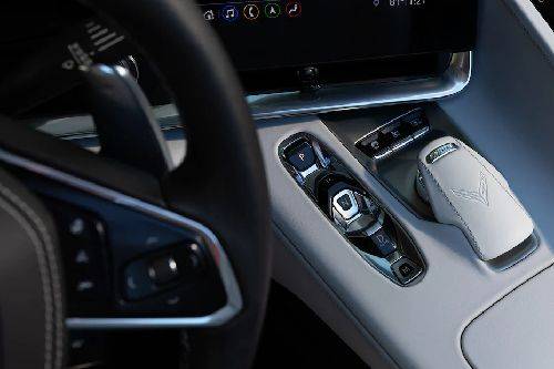 Center Controls of Chevrolet Corvette