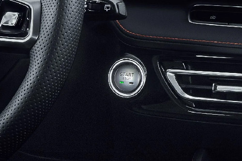 MG HS Engine Start Stop Button