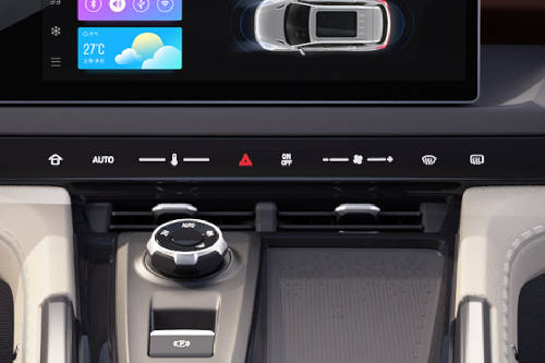 Front AC Controls of Maxus T90