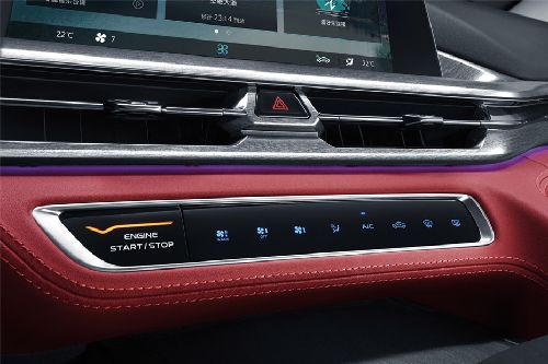 Front AC Controls of Changan CS75 Plus