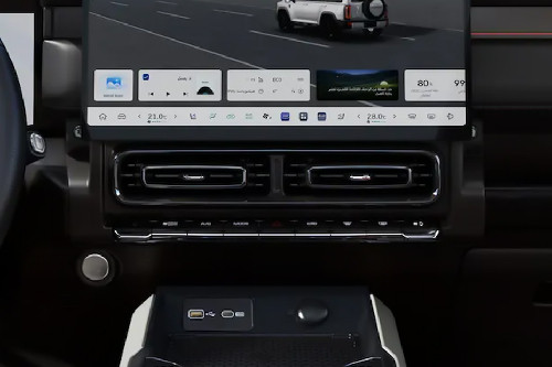Front AC Controls of Haval V7
