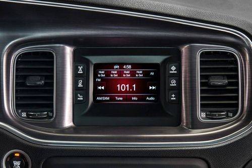 Front AC Controls of Dodge Charger