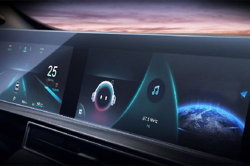Front AC Controls of Chery  Tiggo 8 Pro