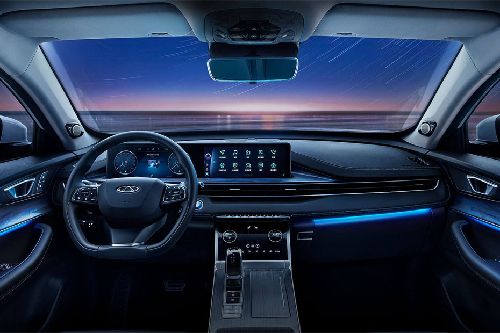 Dashboard View of  Tiggo 7 Pro Max