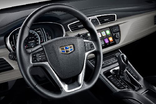 Dashboard View of Emgrand X7 Sport
