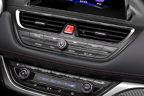 Front AC Controls of JAC S3 Pro