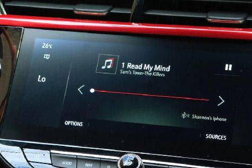 Corsa touch screen