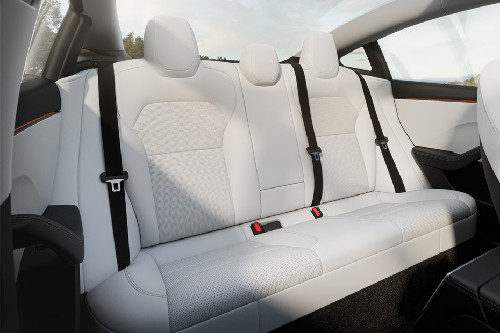 Tesla Model 3	 Rear Seats