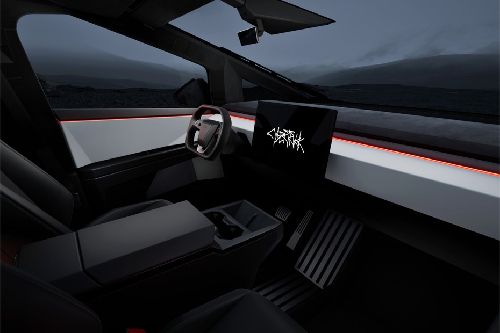 Dashboard View of CYBERTRUCK