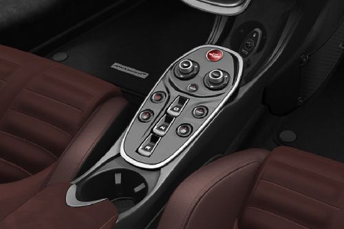 Center Controls of McLaren GTS